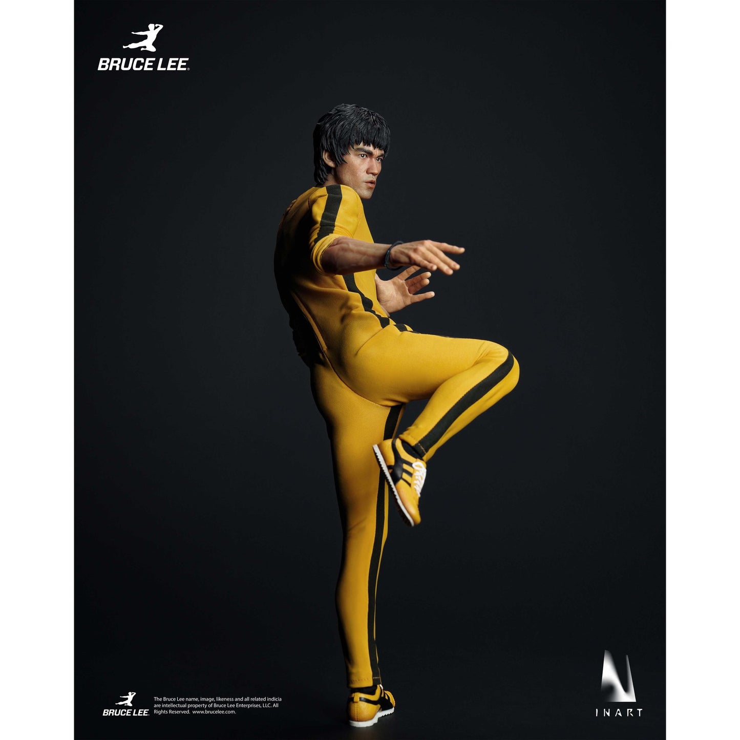 INART ブルース・リー（イエロー・ジャンプスーツ）1/6スケール フィギュア