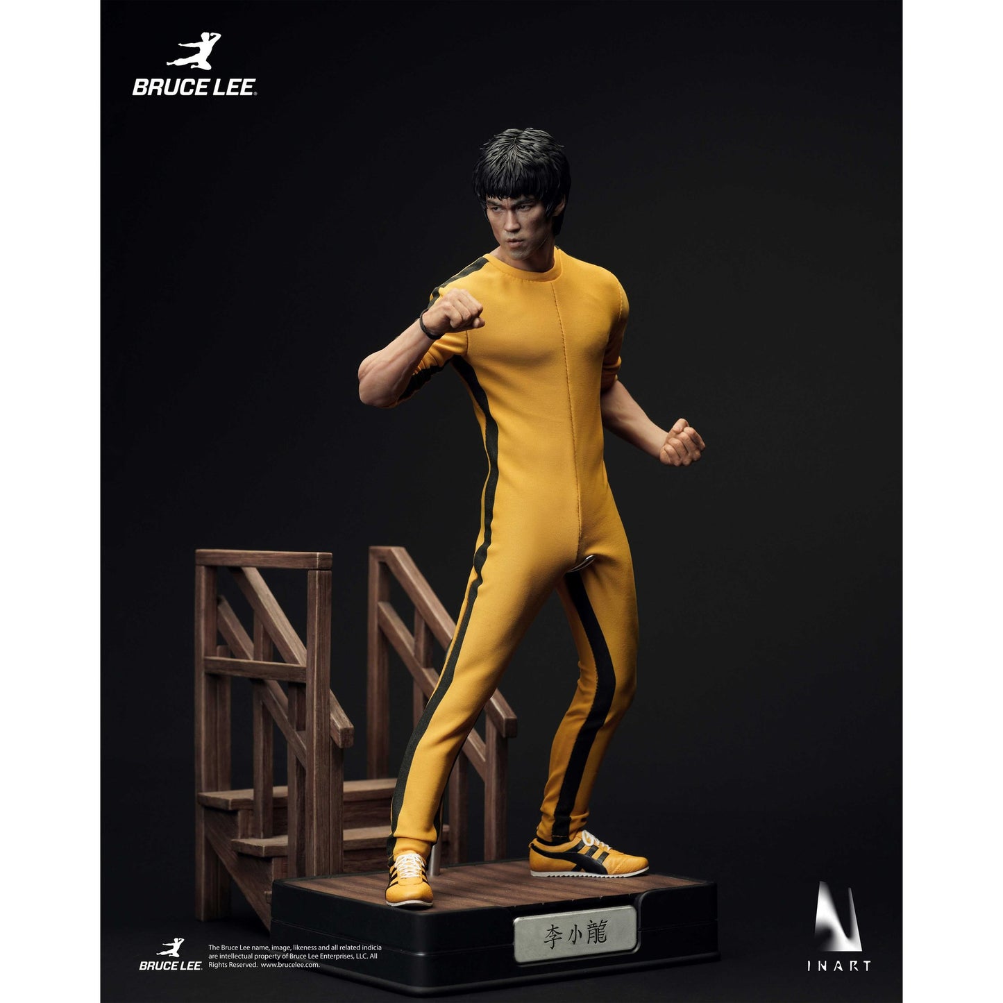 INART ブルース・リー（イエロー・ジャンプスーツ）1/6スケール フィギュア