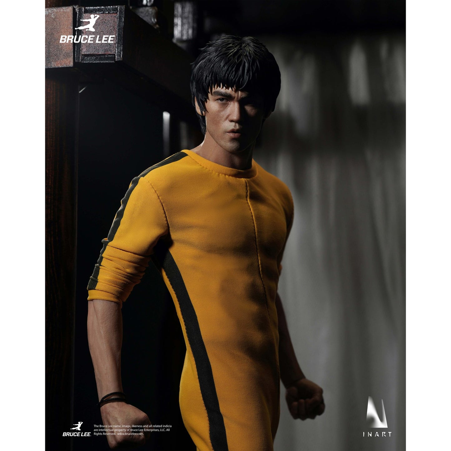 INART ブルース・リー（イエロー・ジャンプスーツ）1/6スケール フィギュア
