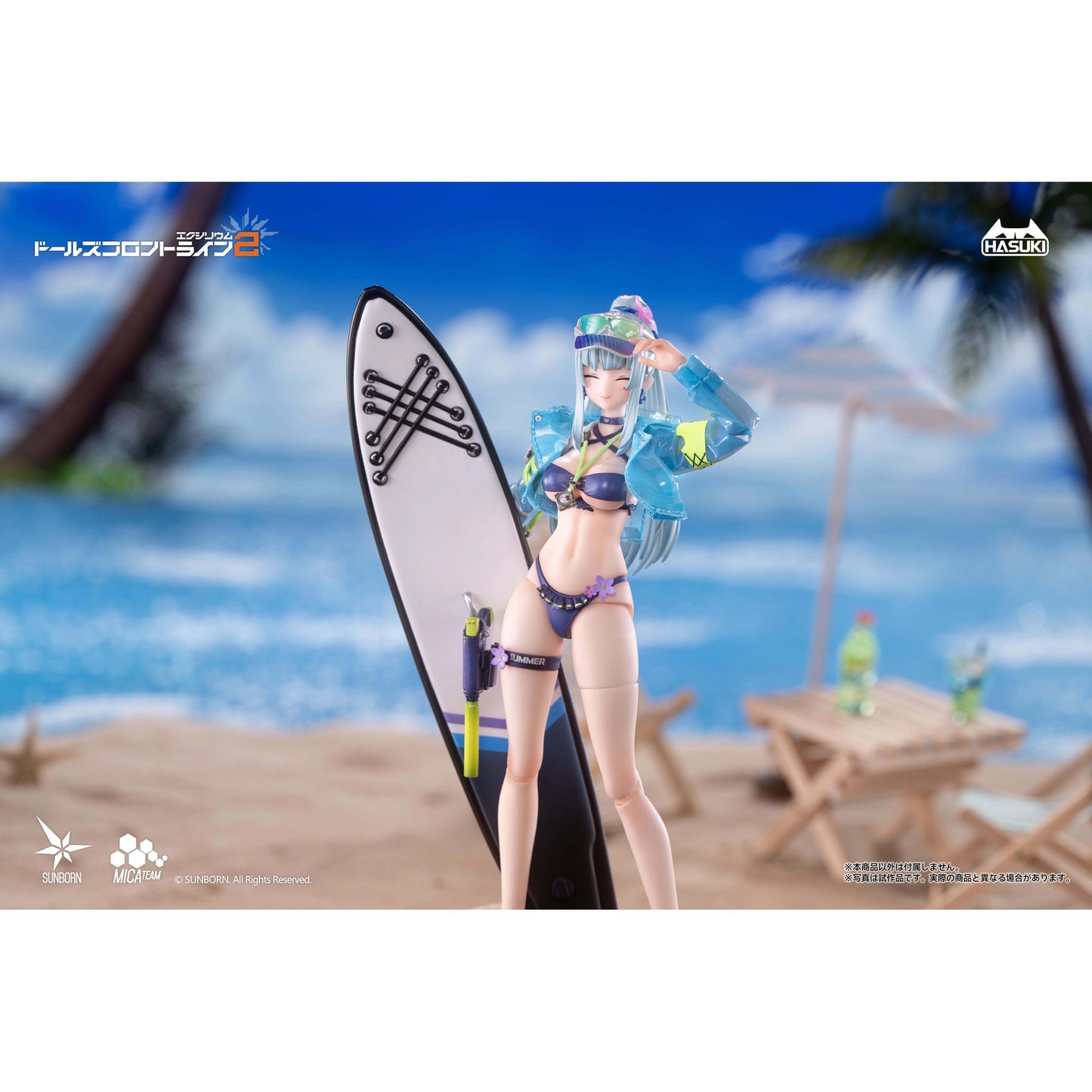 pocket art PA013 『ドールズフロントライン2：エクシリウム』 クルカイ 蒼き軌跡Ver. 豪華版 1/12 完成品アクションフィギュア