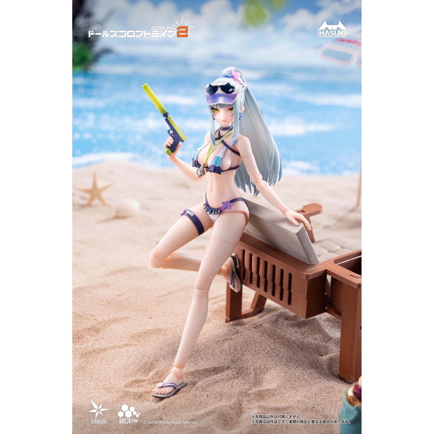 pocket art PA013 『ドールズフロントライン2：エクシリウム』 クルカイ 蒼き軌跡Ver. 豪華版 1/12 完成品アクションフィギュア