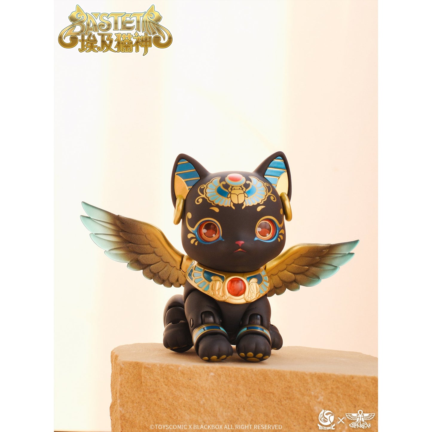 TOYSCOMIC×BLACKBOX Bastet(バステト)ノンスケール 可動フィギュア(ブラック)