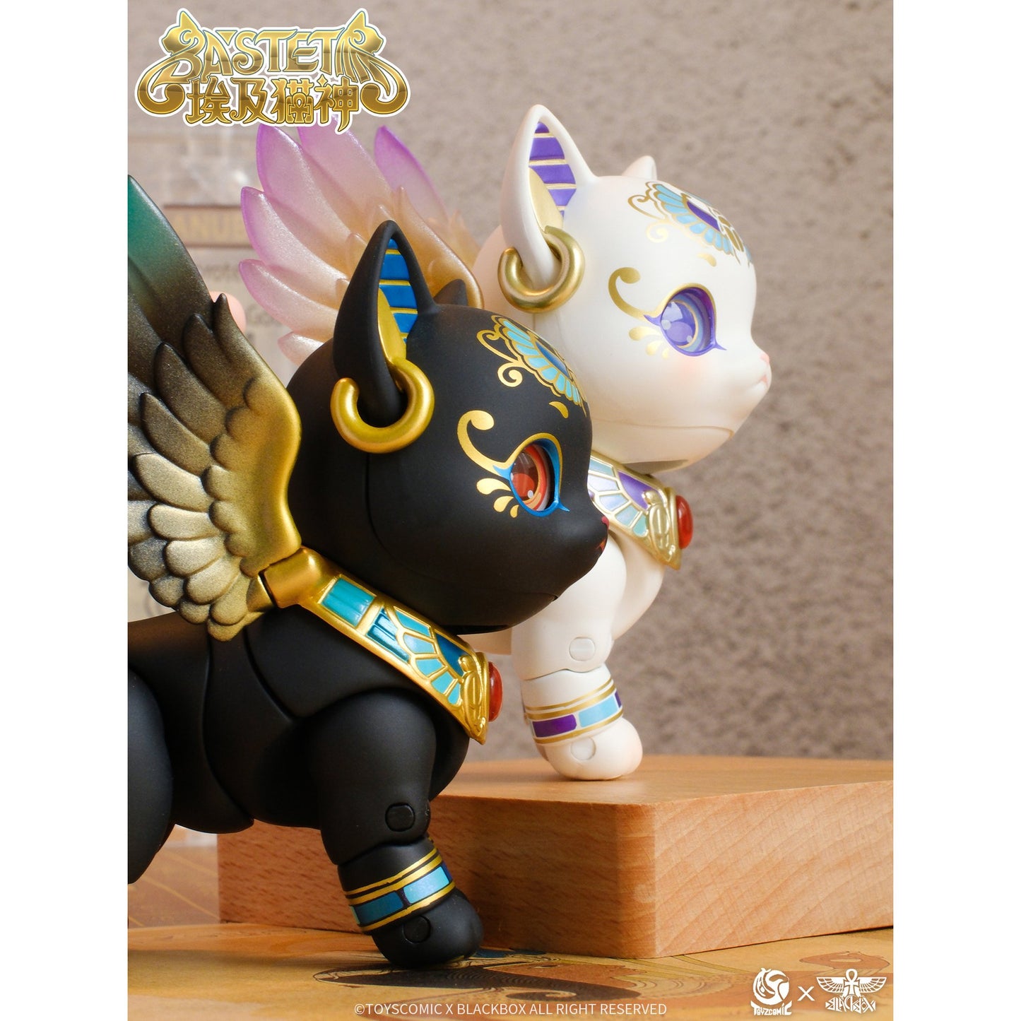 TOYSCOMIC×BLACKBOX Bastet(バステト)ノンスケール 可動フィギュア(ブラック)