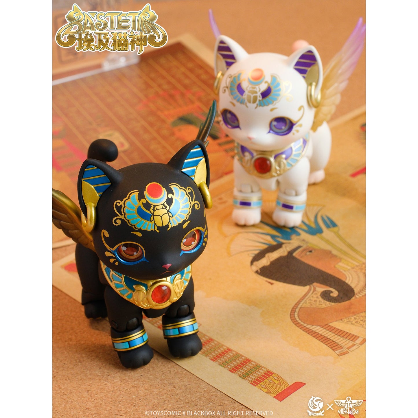 TOYSCOMIC×BLACKBOX Bastet(バステト)ノンスケール 可動フィギュア(ブラック)