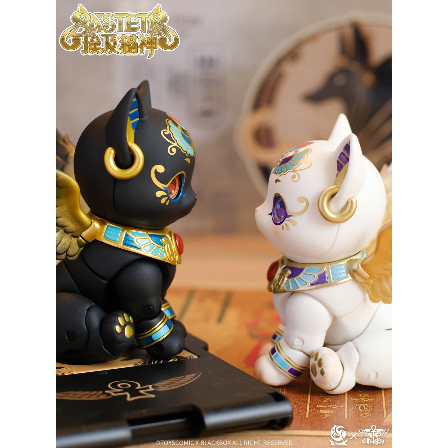TOYSCOMIC×BLACKBOX Bastet(バステト)ノンスケール 可動フィギュア(ブラック)
