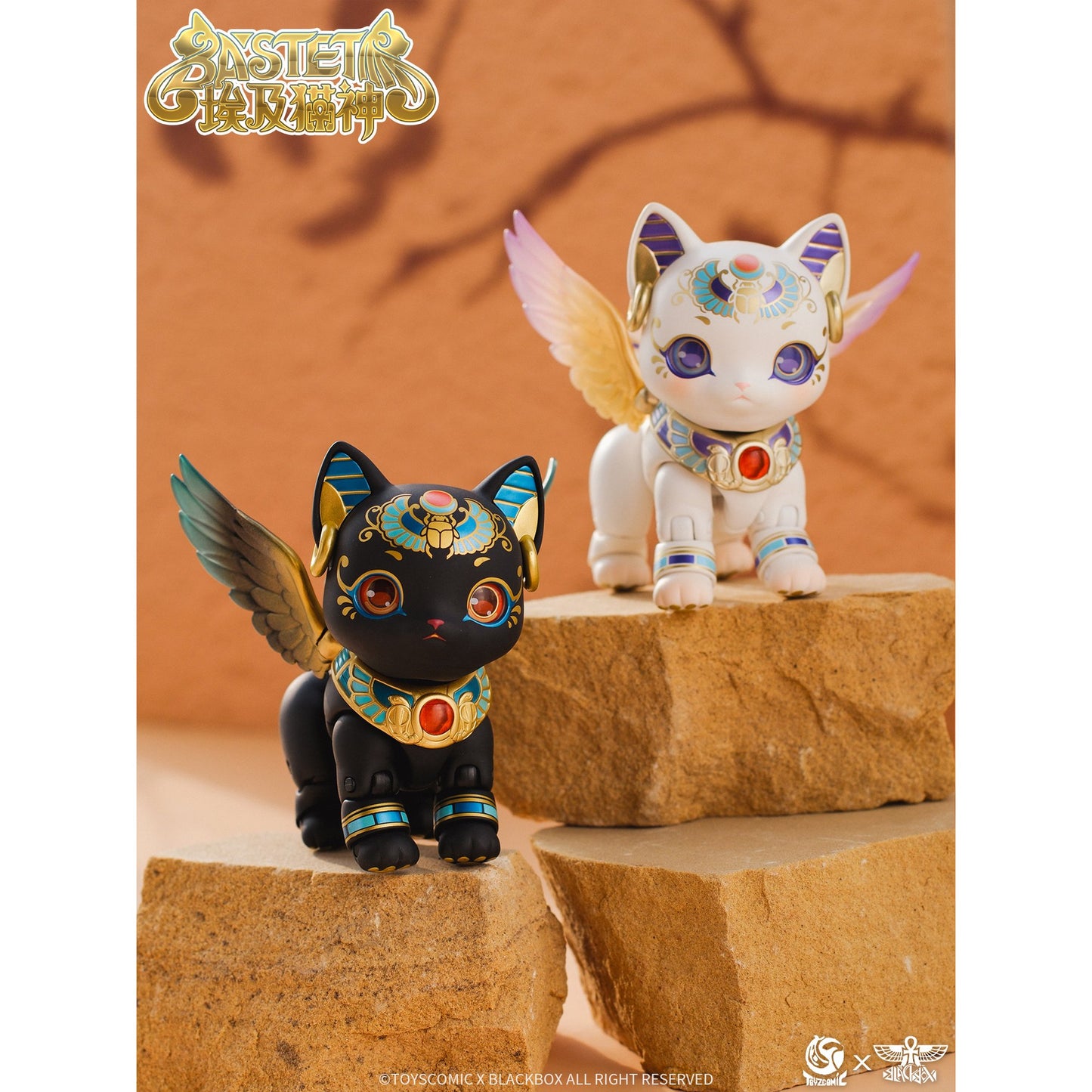TOYSCOMIC×BLACKBOX Bastet(バステト)ノンスケール 可動フィギュア(ブラック)