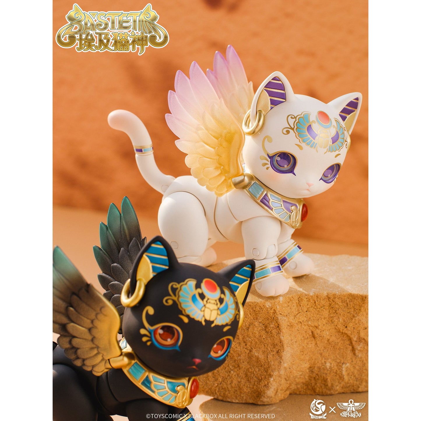 TOYSCOMIC×BLACKBOX Bastet(バステト)ノンスケール 可動フィギュア(ブラック)