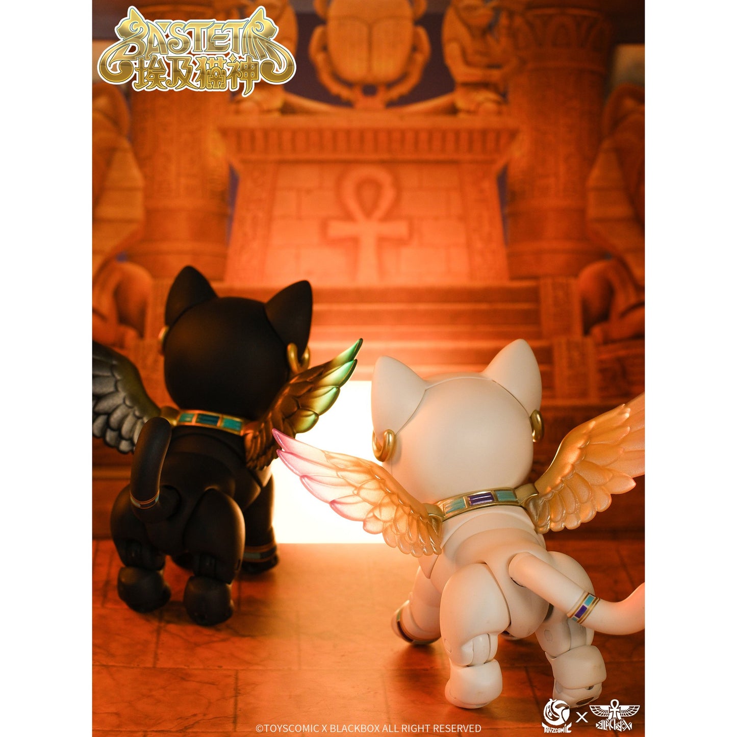 TOYSCOMIC×BLACKBOX Bastet(バステト)ノンスケール 可動フィギュア(ブラック)