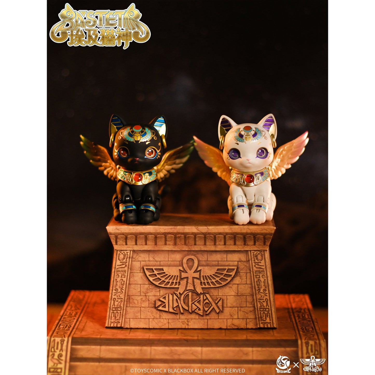 TOYSCOMIC×BLACKBOX Bastet(バステト)ノンスケール 可動フィギュア(ブラック)