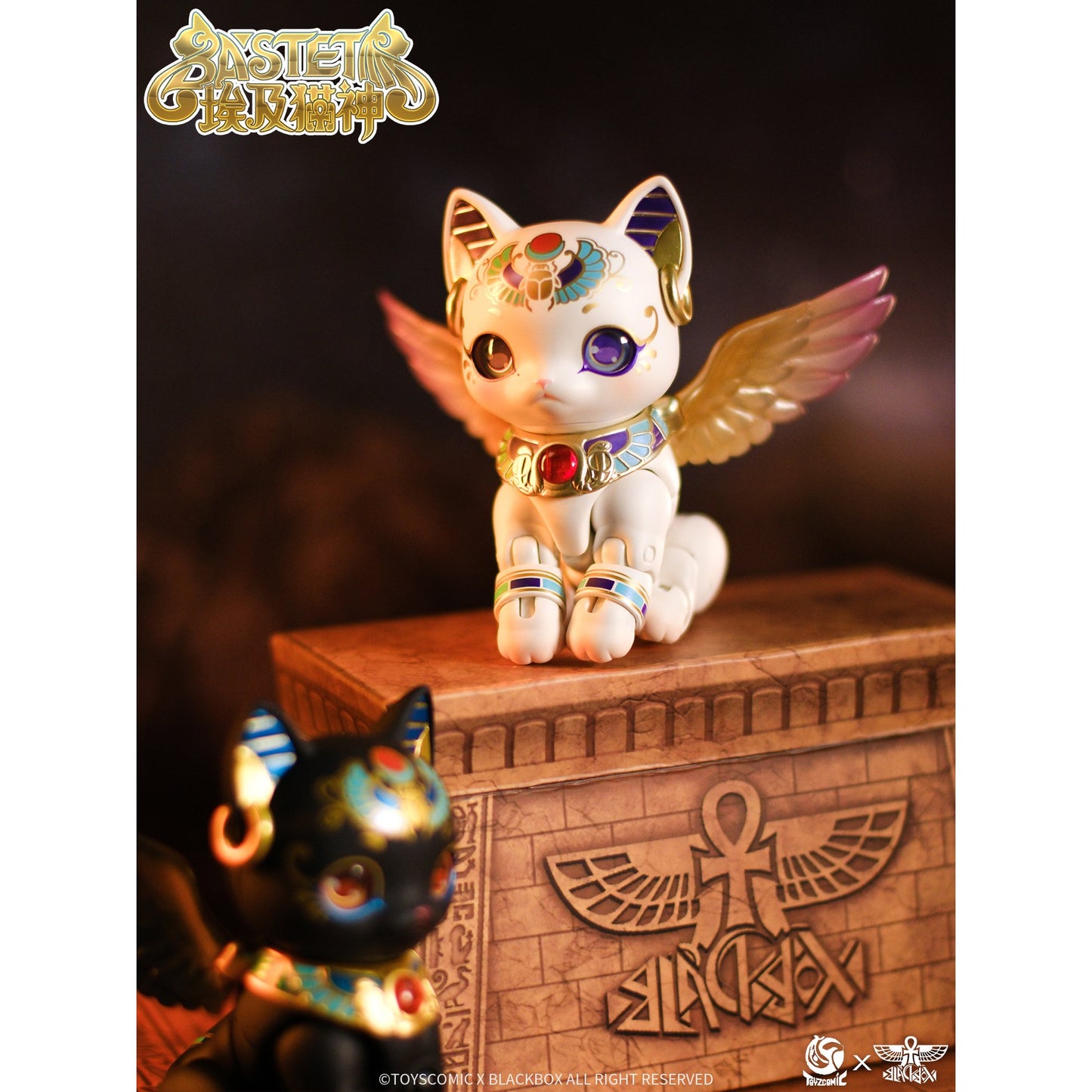 TOYSCOMIC×BLACKBOX Bastet(バステト)ノンスケール 可動フィギュア(ブラック)