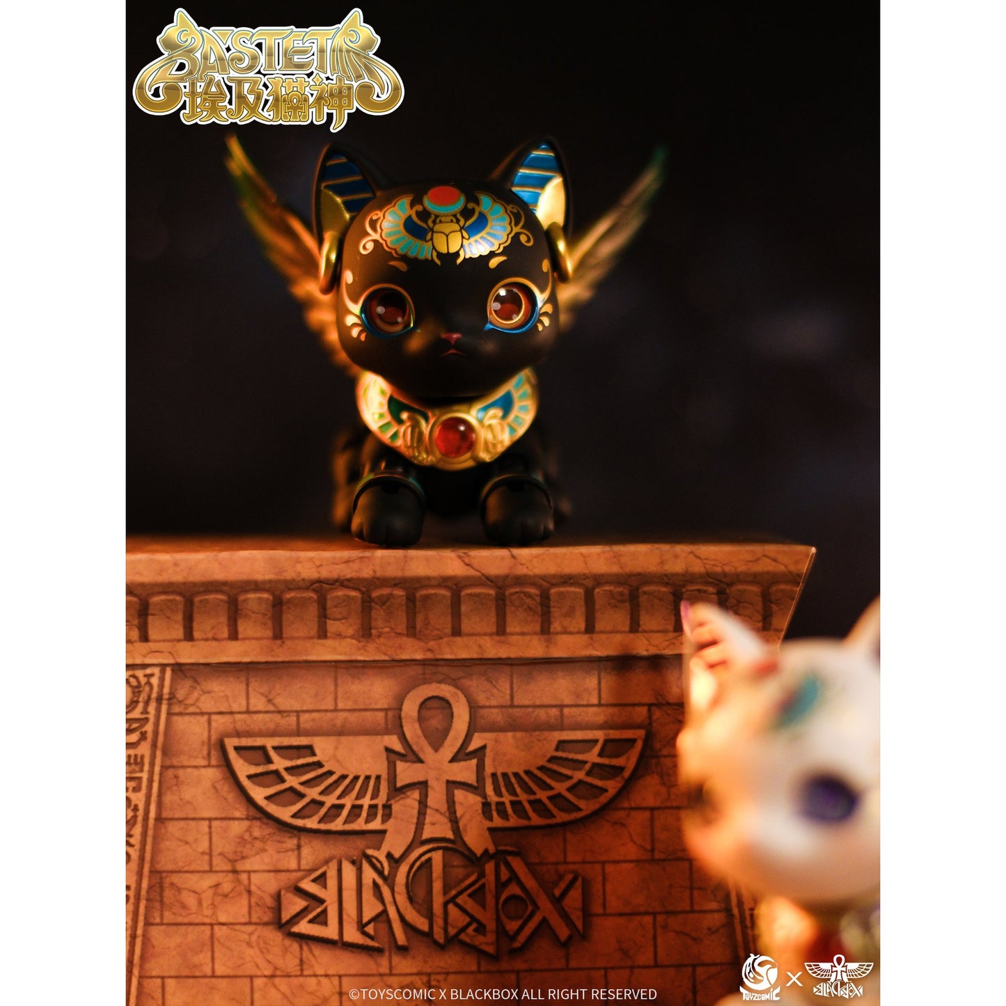 TOYSCOMIC×BLACKBOX Bastet(バステト)ノンスケール 可動フィギュア(ブラック)