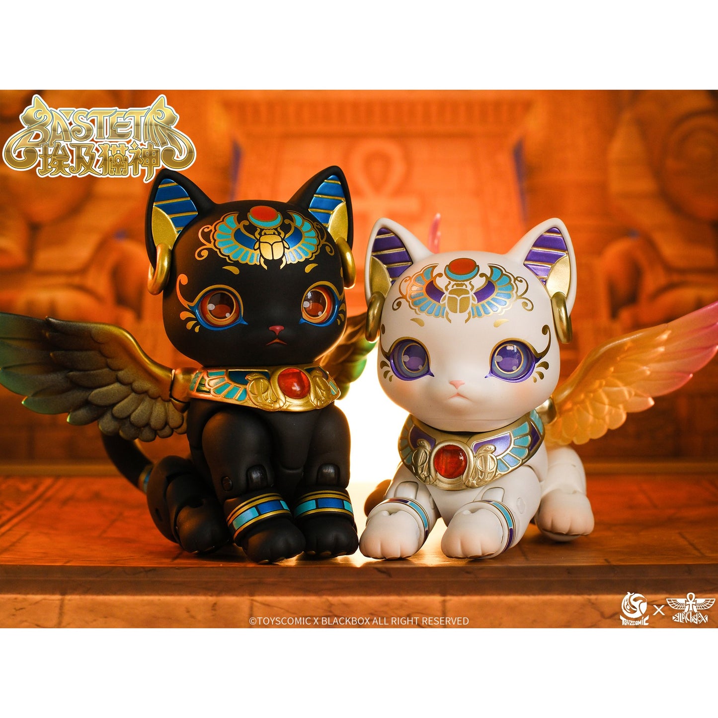 TOYSCOMIC×BLACKBOX Bastet(バステト)ノンスケール 可動フィギュア(ブラック)