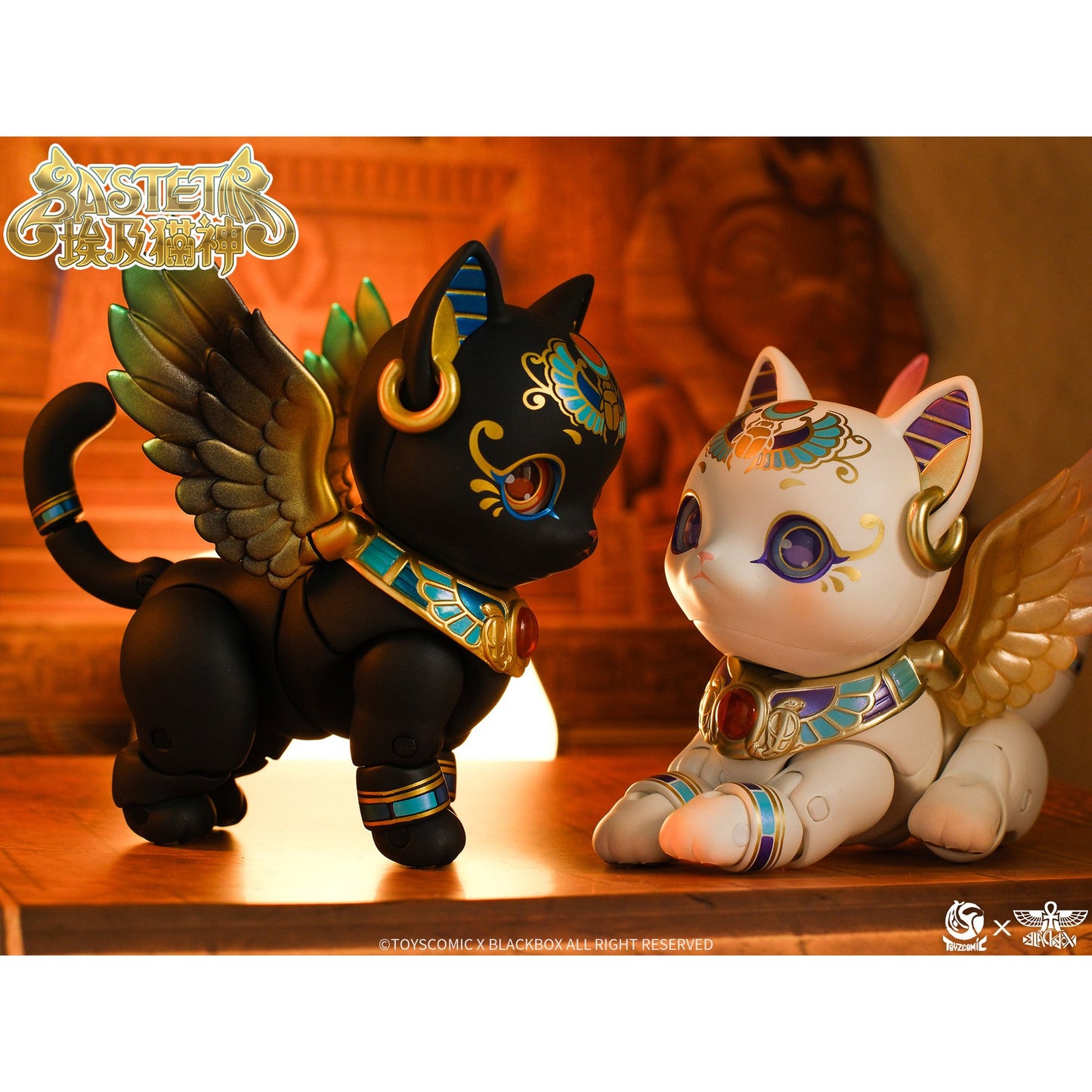 TOYSCOMIC×BLACKBOX Bastet(バステト)ノンスケール 可動フィギュア(ブラック)