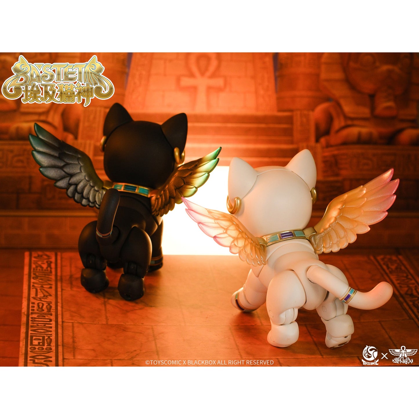 TOYSCOMIC×BLACKBOX Bastet(バステト)ノンスケール 可動フィギュア(ブラック)