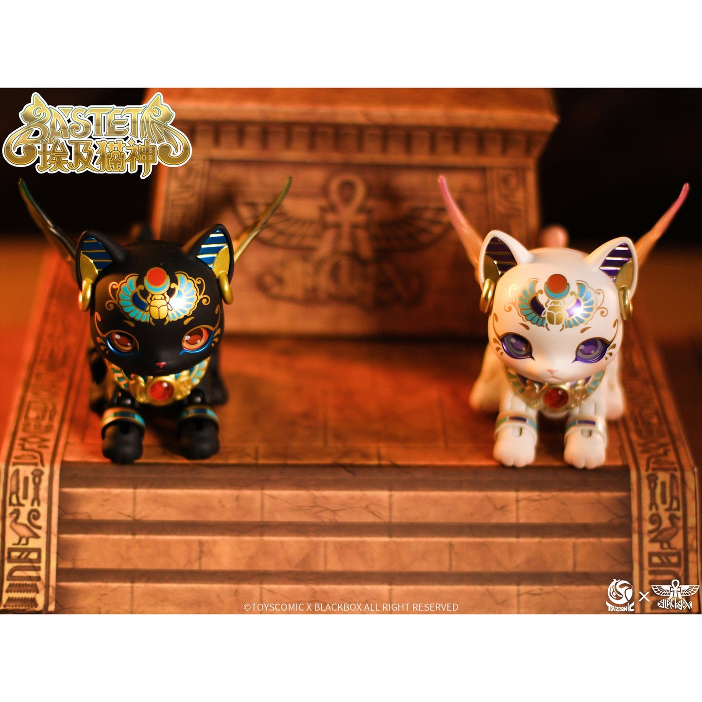 TOYSCOMIC×BLACKBOX Bastet(バステト)ノンスケール 可動フィギュア(ブラック)