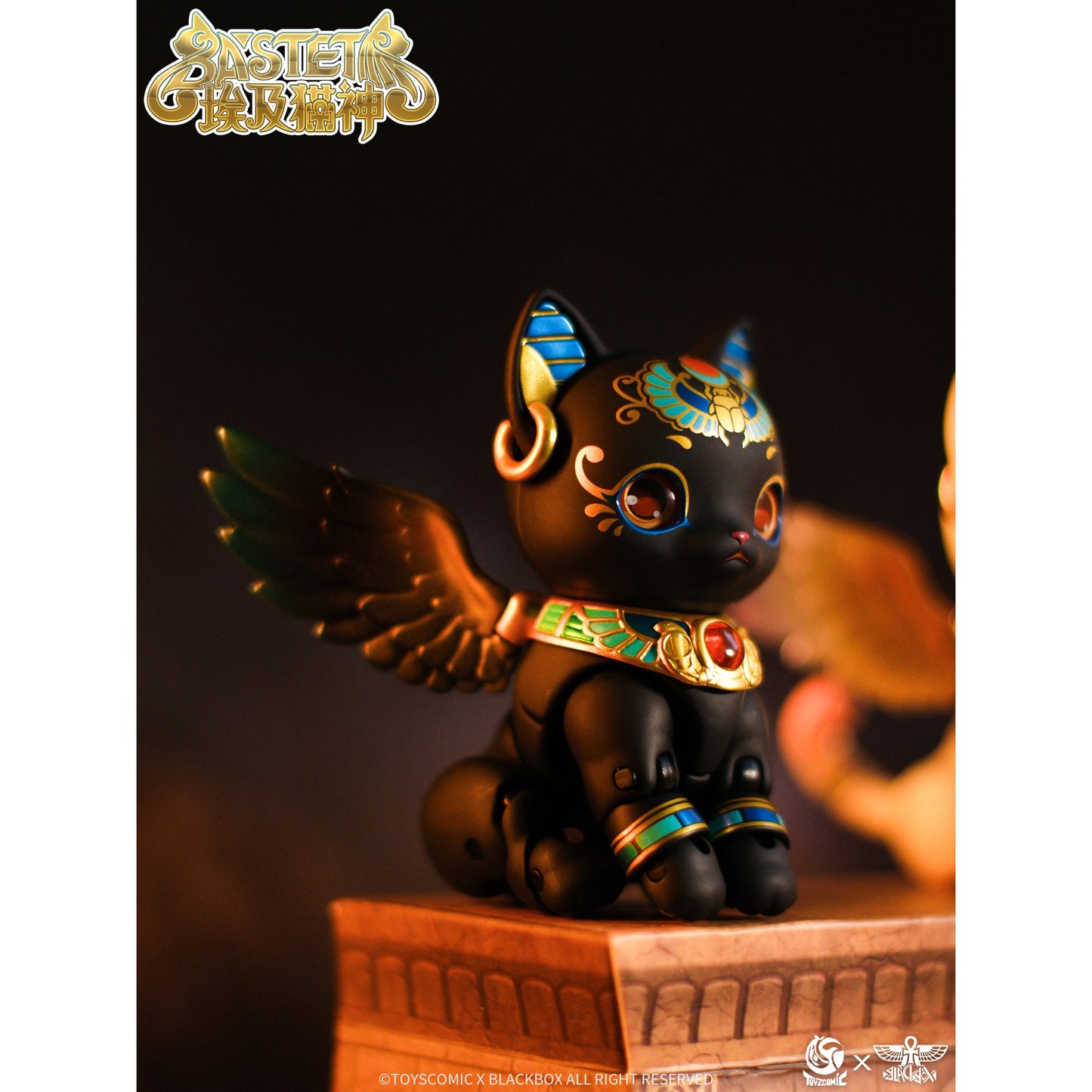 TOYSCOMIC×BLACKBOX Bastet(バステト)ノンスケール 可動フィギュア(ブラック)