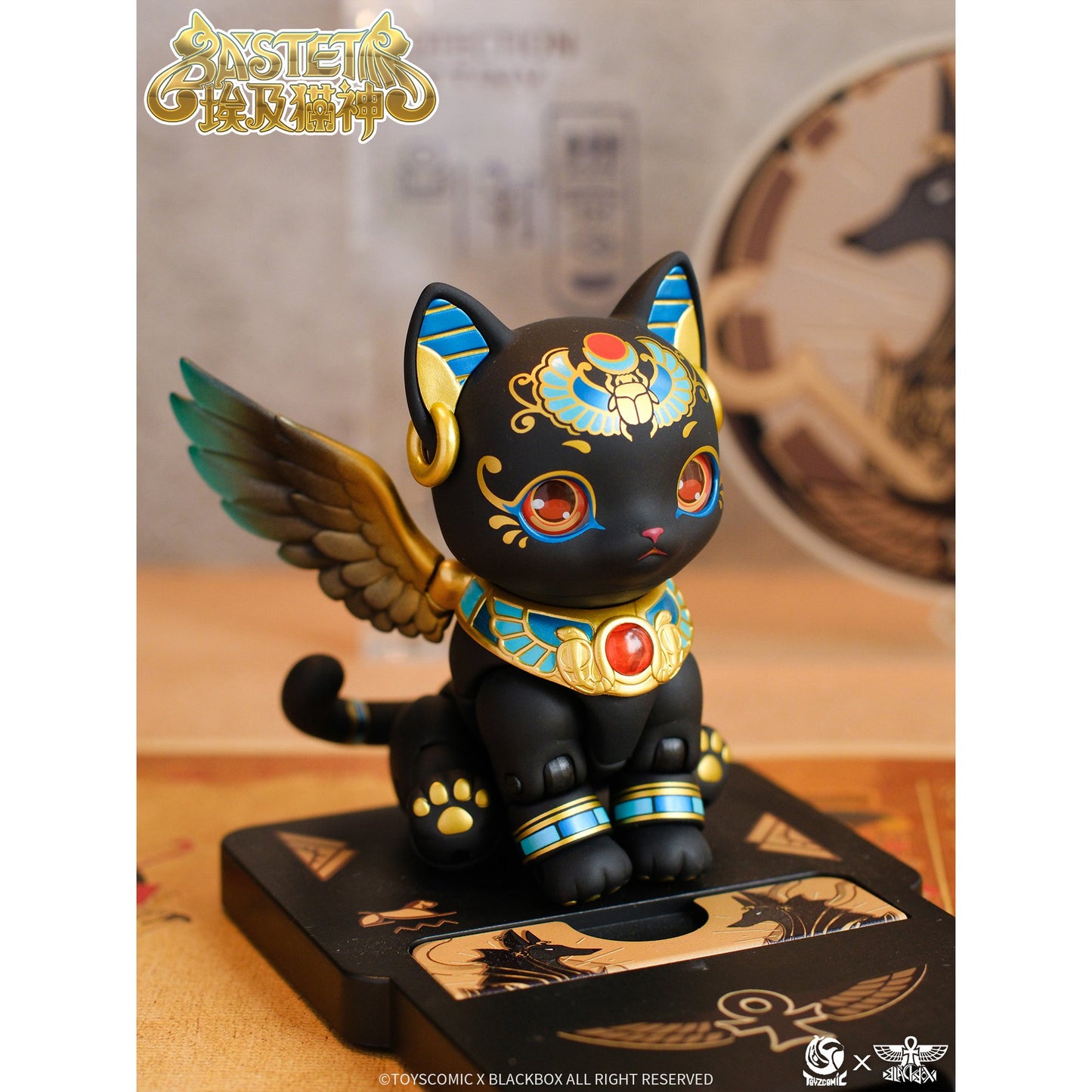 TOYSCOMIC×BLACKBOX Bastet(バステト)ノンスケール 可動フィギュア(ブラック)