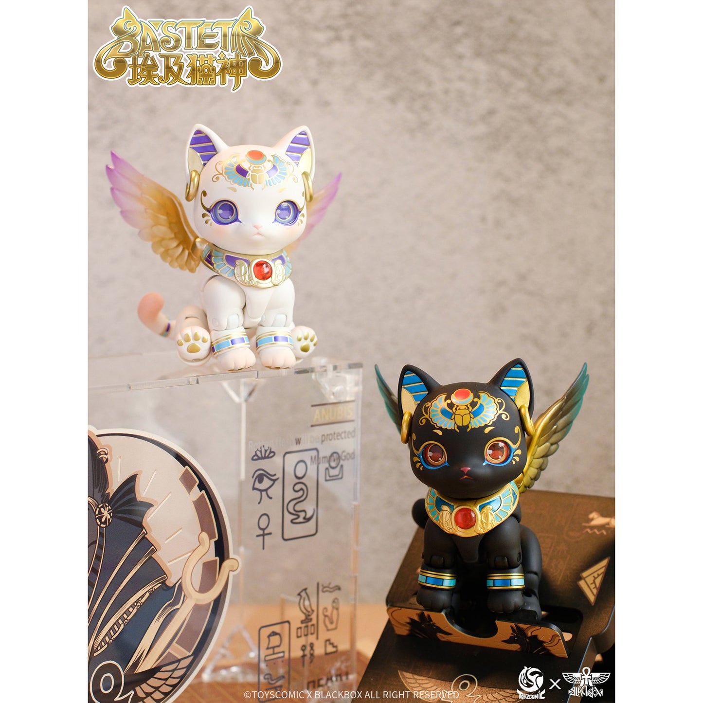 TOYSCOMIC×BLACKBOX Bastet(バステト)ノンスケール 可動フィギュア(ブラック)