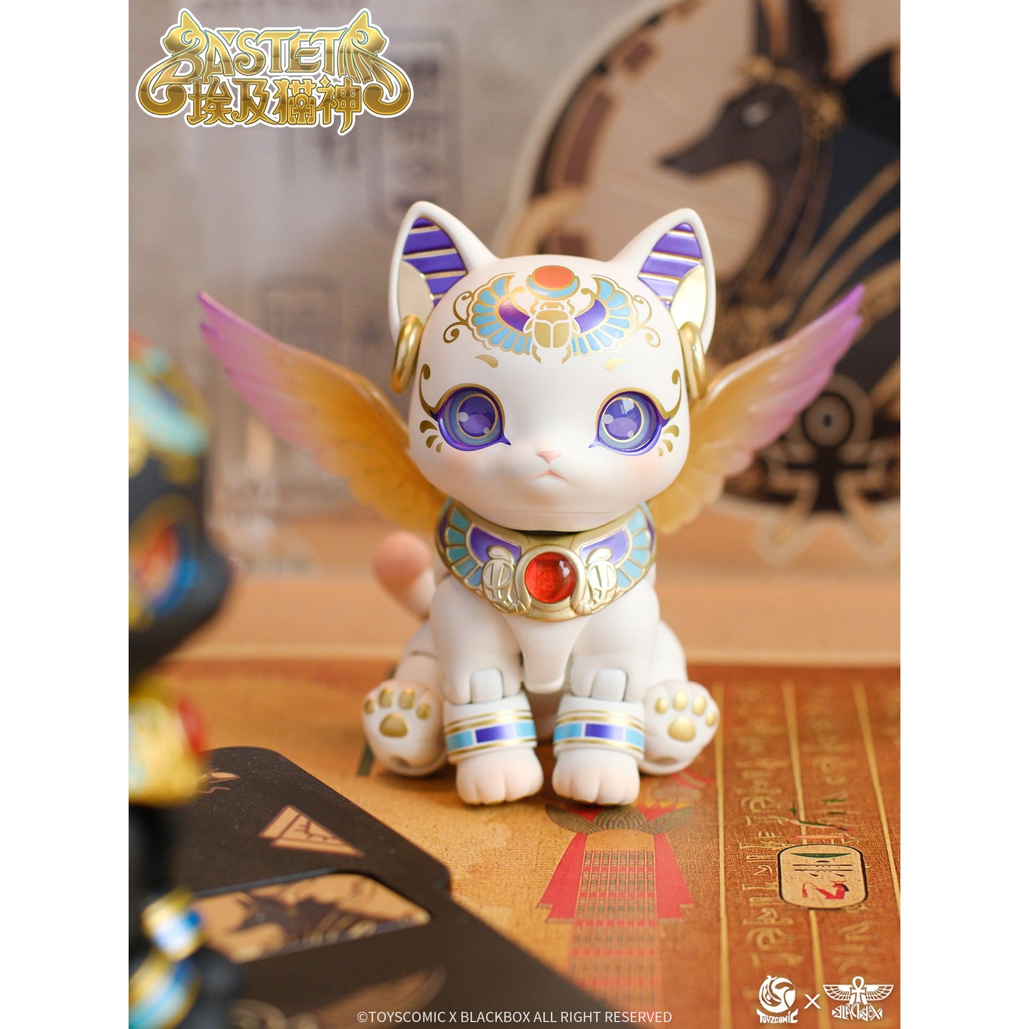 TOYSCOMIC×BLACKBOX Bastet(バステト)ノンスケール 可動フィギュア(ホワイト)