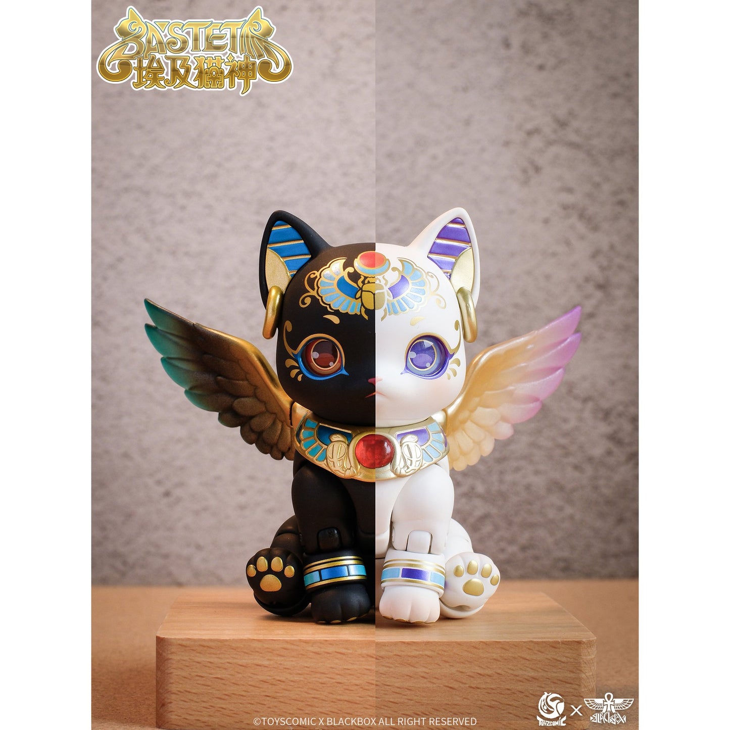 TOYSCOMIC×BLACKBOX Bastet(バステト)ノンスケール 可動フィギュア(ホワイト)