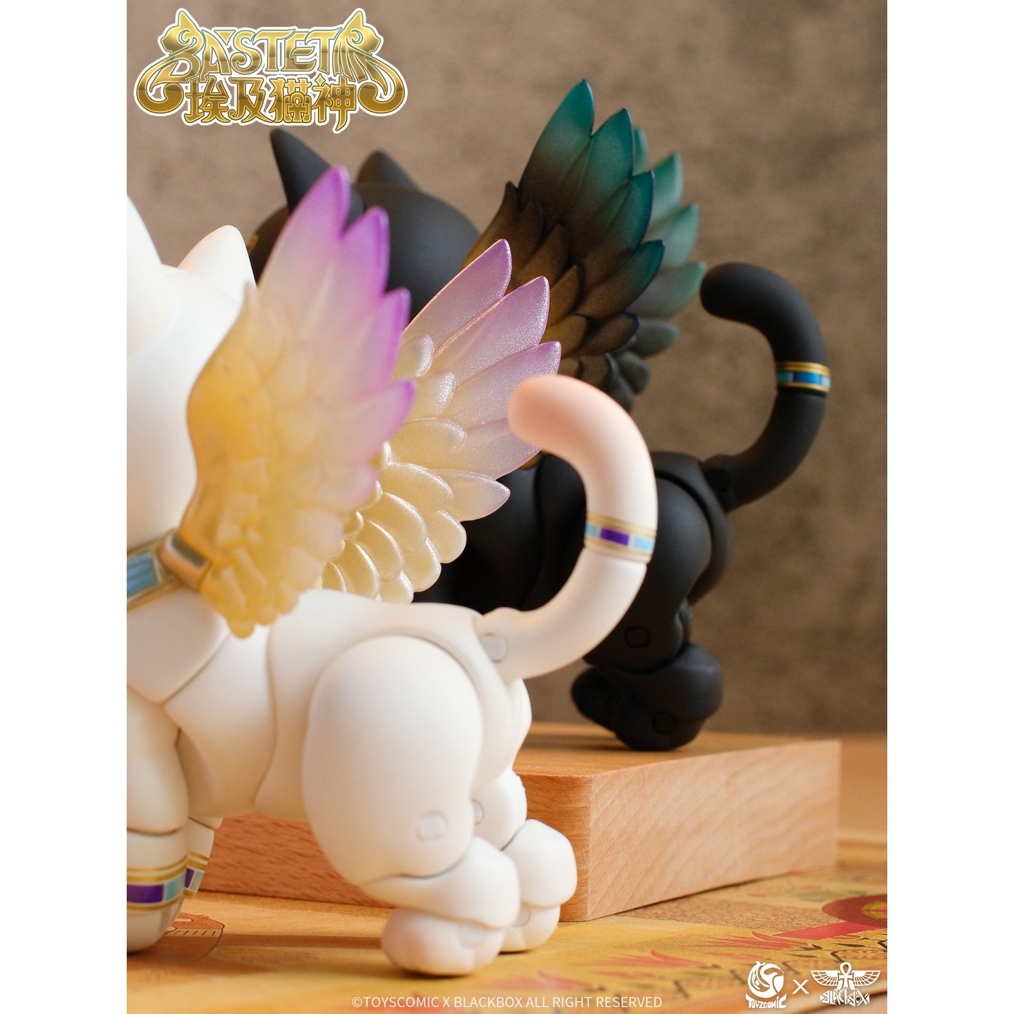TOYSCOMIC×BLACKBOX Bastet(バステト)ノンスケール 可動フィギュア(ホワイト)