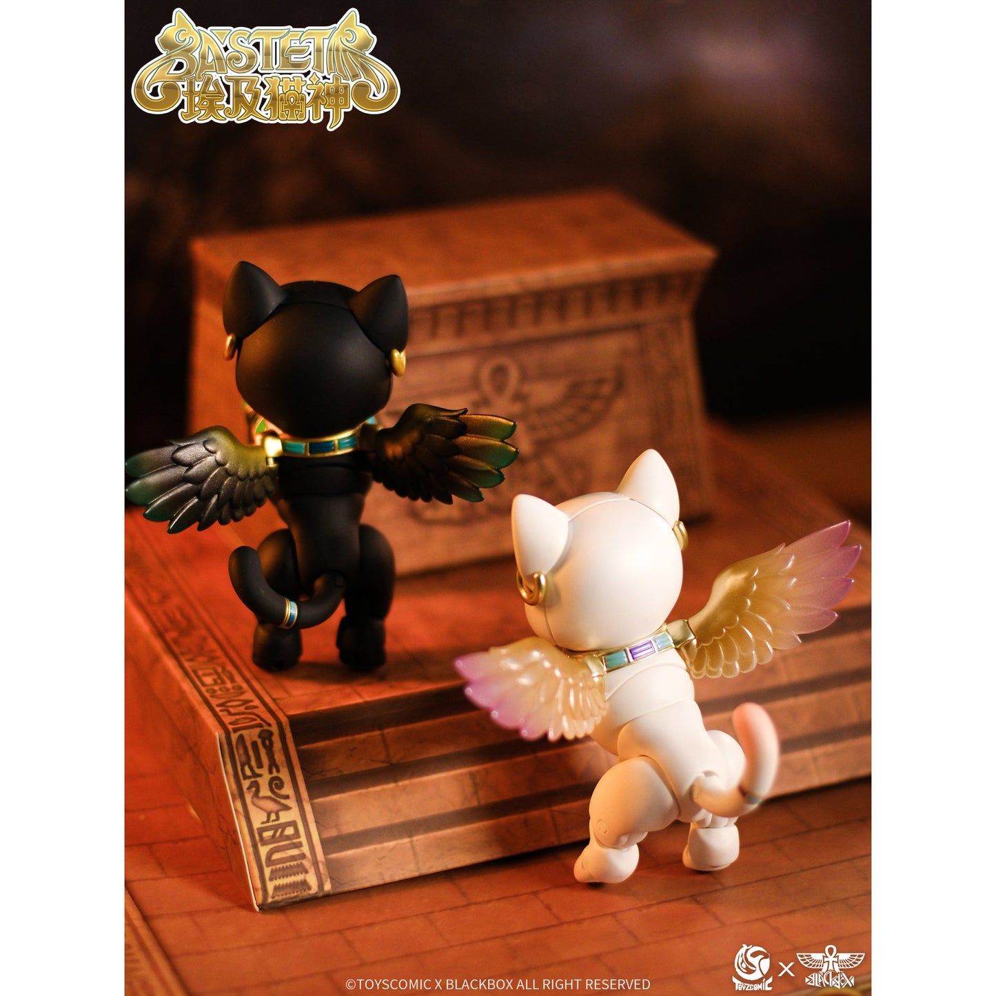 TOYSCOMIC×BLACKBOX Bastet(バステト)ノンスケール 可動フィギュア(ホワイト)