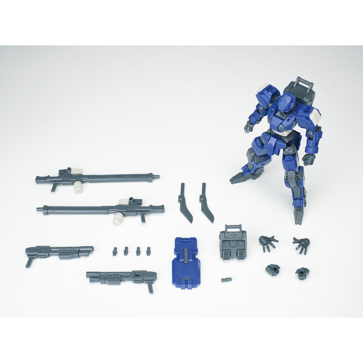 SHEIK MAINLAND ULTRA ACTION TROOPERシリーズ V-gilante(ヴィジラント) 1/144スケールプラスチックモデルキット(ブルー)