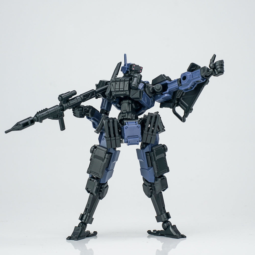 SHEIK MAINLAND 3 min project(スリーミニッツプロジェクト)シリーズ FENRIR(フェンリル)突撃型 1/18スケールプラスチックモデルキット(ブルー)