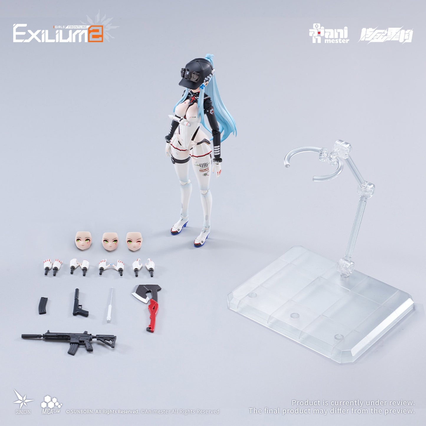 核金重構(Nuclear Gold Reconstruction) 『ドールズフロントライン2:エクシリウム』 クルカイ-スピードスター クルカイ 1/12 完成品アクションフィギュア