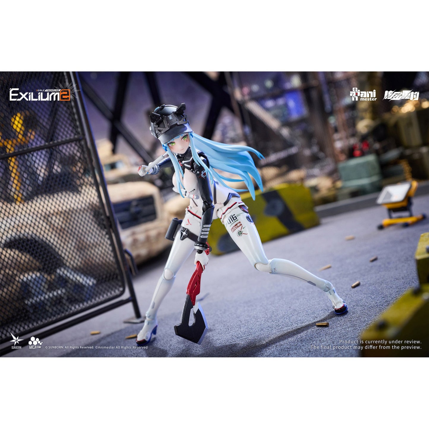 核金重構(Nuclear Gold Reconstruction) 『ドールズフロントライン2:エクシリウム』 クルカイ-スピードスター クルカイ 1/12 完成品アクションフィギュア