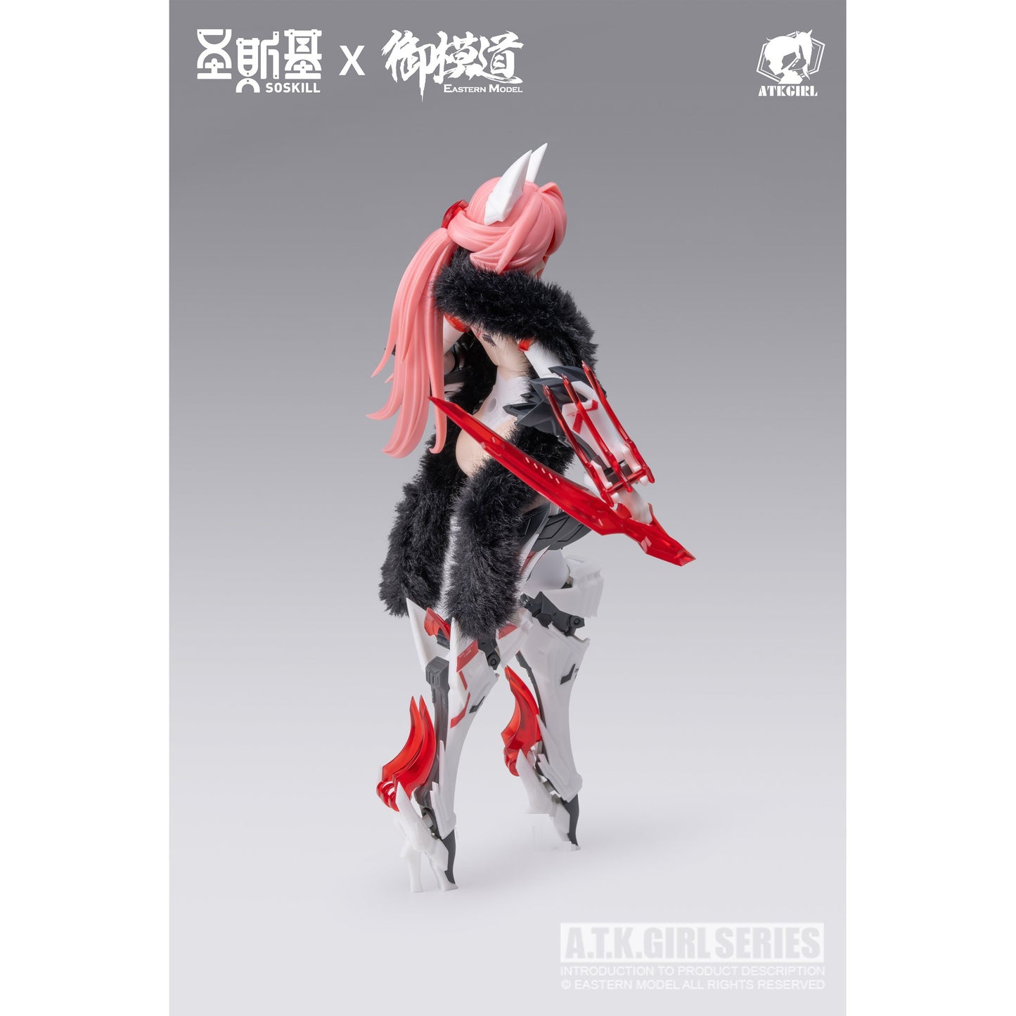 SOSKILL×EASTERN MODEL 九尾の狐 妲己 1/12スケールプラスチックモデルキット 豪華版
