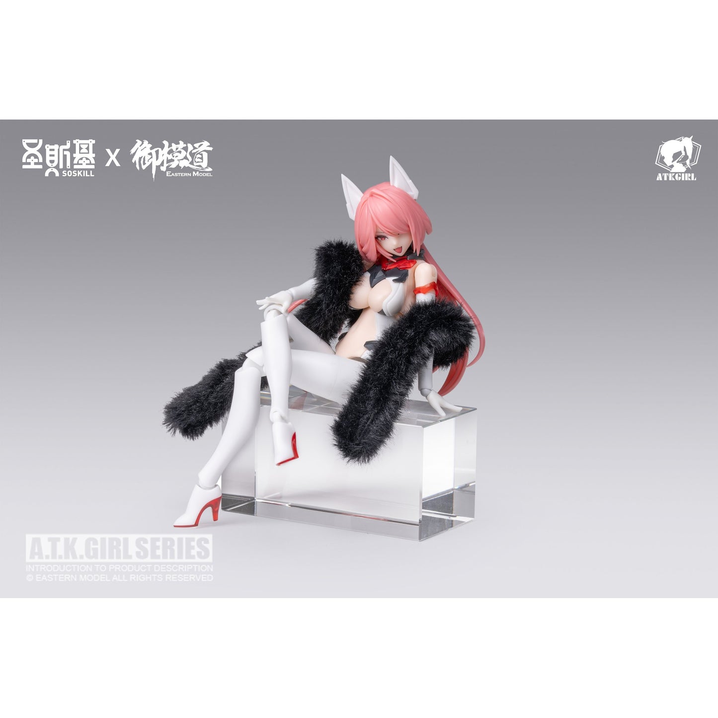 SOSKILL×EASTERN MODEL 九尾の狐 妲己 1/12スケールプラスチックモデルキット 豪華版