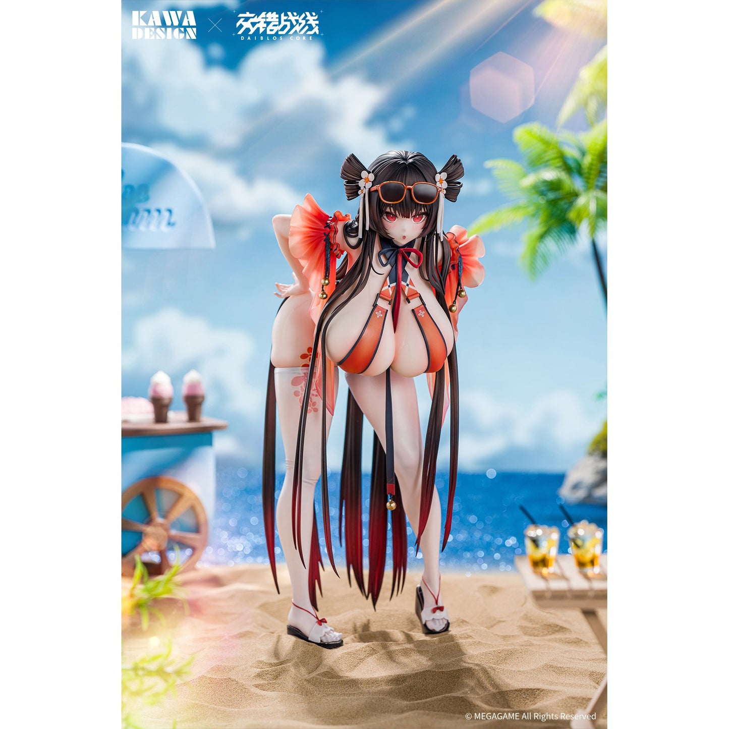『ダイブロス・コア』 マレルージュ 落梅の宴 水濡れver. 1/6 完成品フィギュア