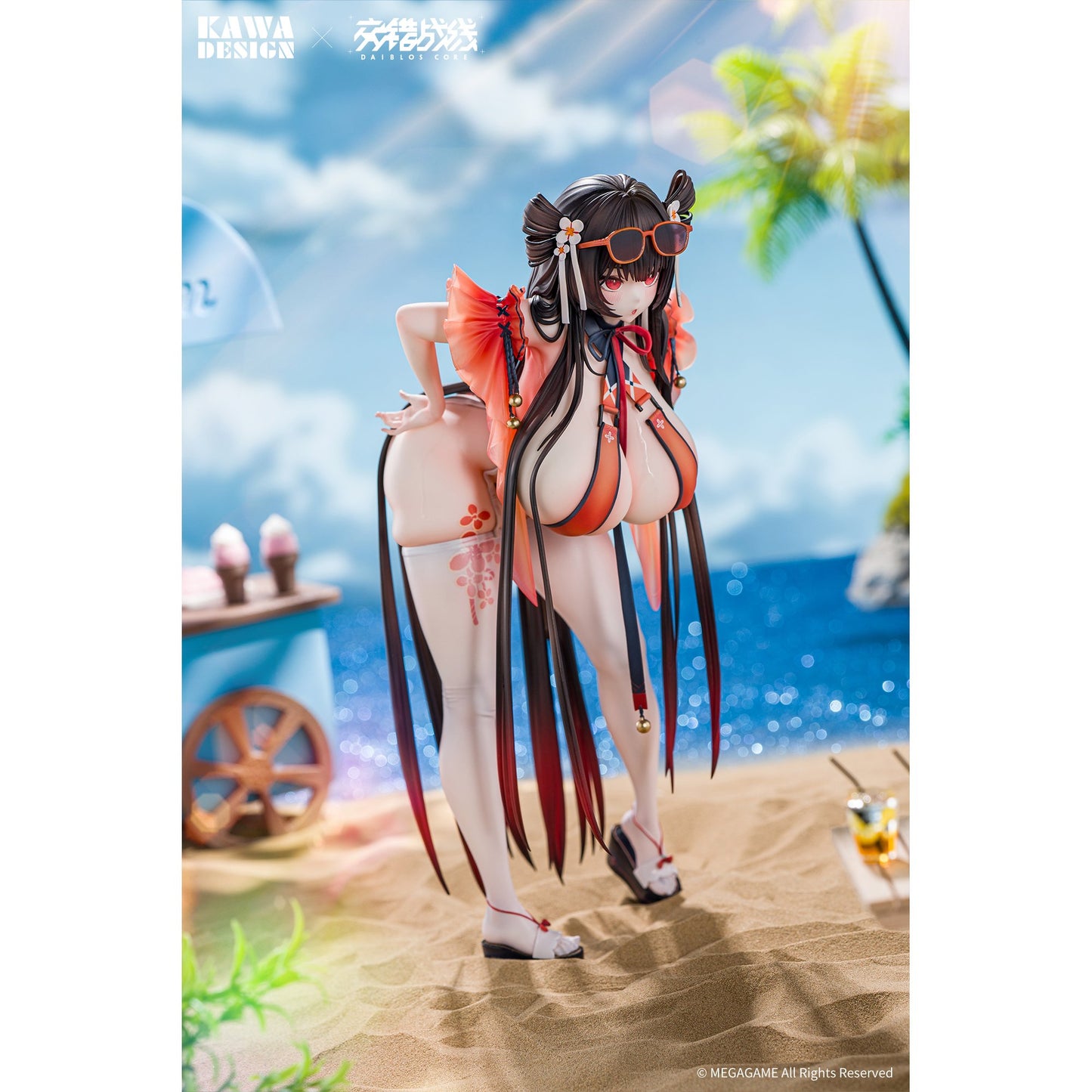 『ダイブロス・コア』 マレルージュ 落梅の宴 水濡れver. 1/6 完成品フィギュア