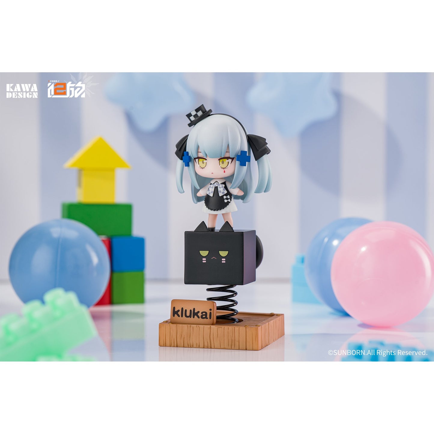 『ドールズフロントライン2』：エクシリウム くろねこクルカイ バネフィギュア