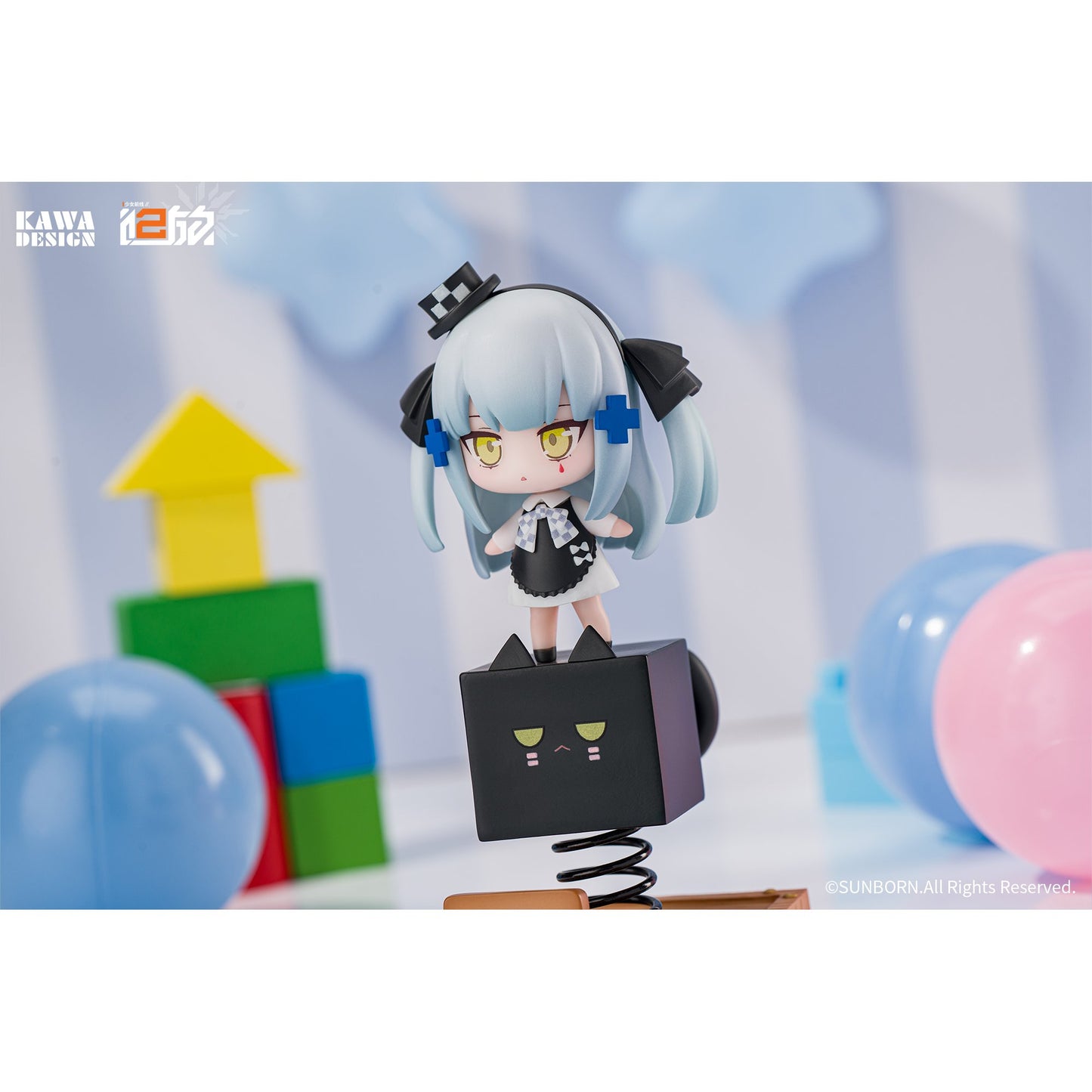『ドールズフロントライン2』：エクシリウム くろねこクルカイ バネフィギュア