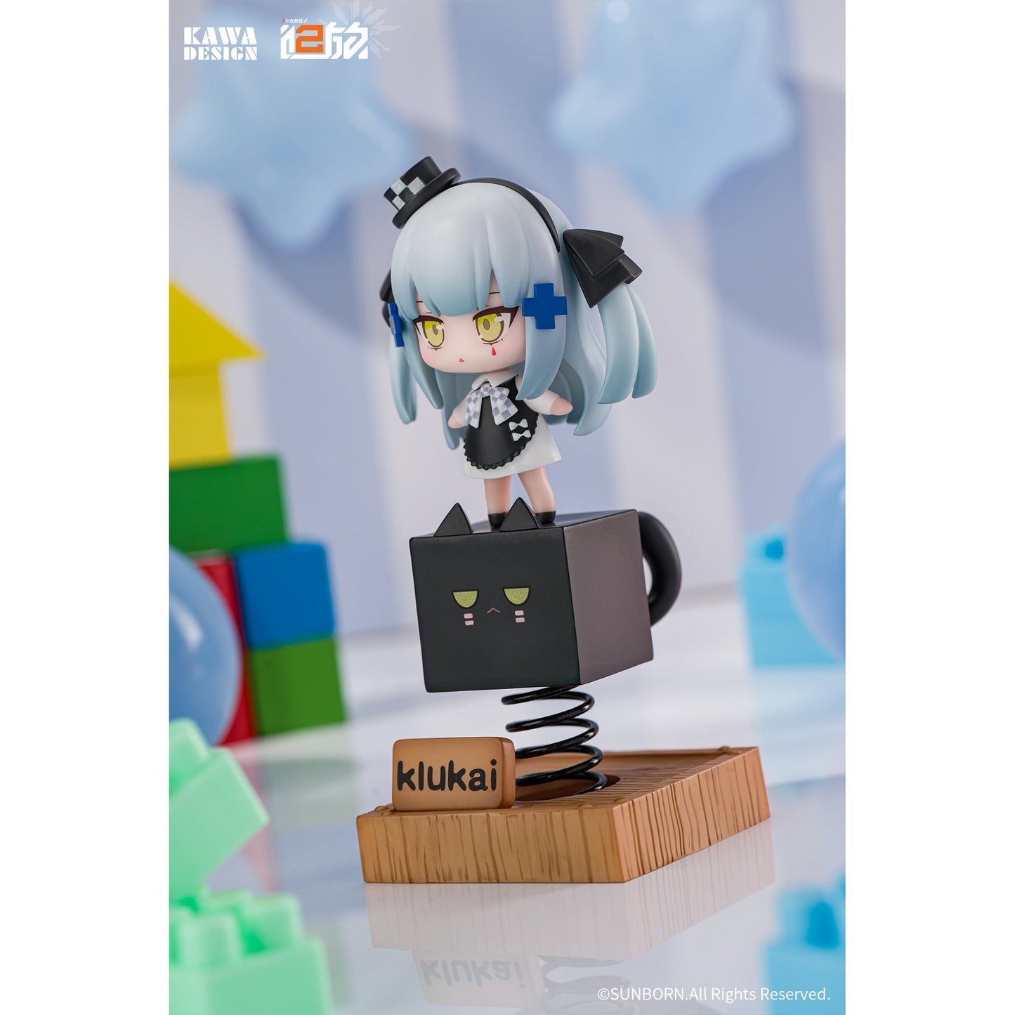 『ドールズフロントライン2』：エクシリウム くろねこクルカイ バネフィギュア