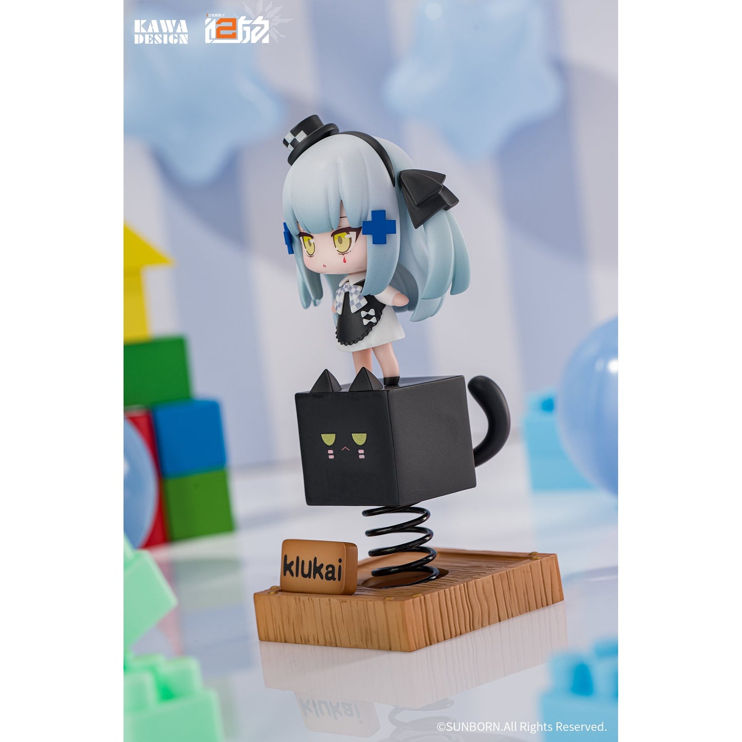 『ドールズフロントライン2』：エクシリウム くろねこクルカイ バネフィギュア