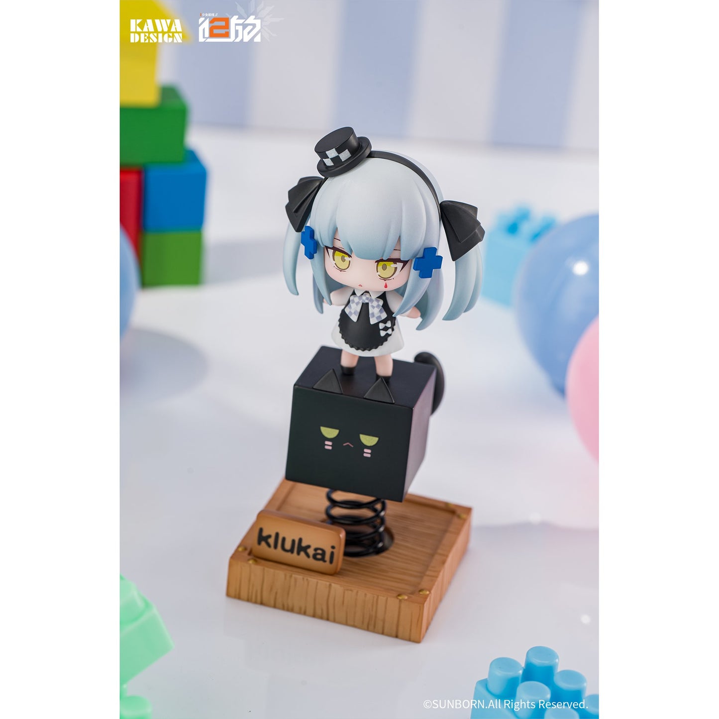 『ドールズフロントライン2』：エクシリウム くろねこクルカイ バネフィギュア