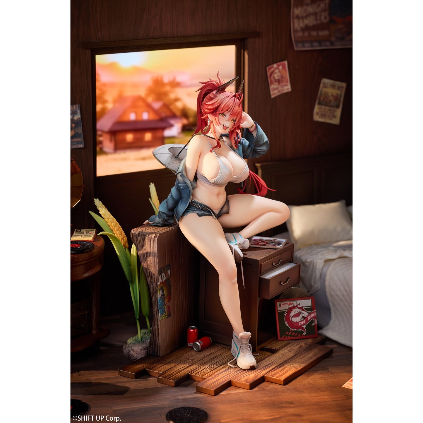 『勝利の女神：NIKKE』 レッドフード：レトロデイズ 1/7 完成品フィギュア 豪華版