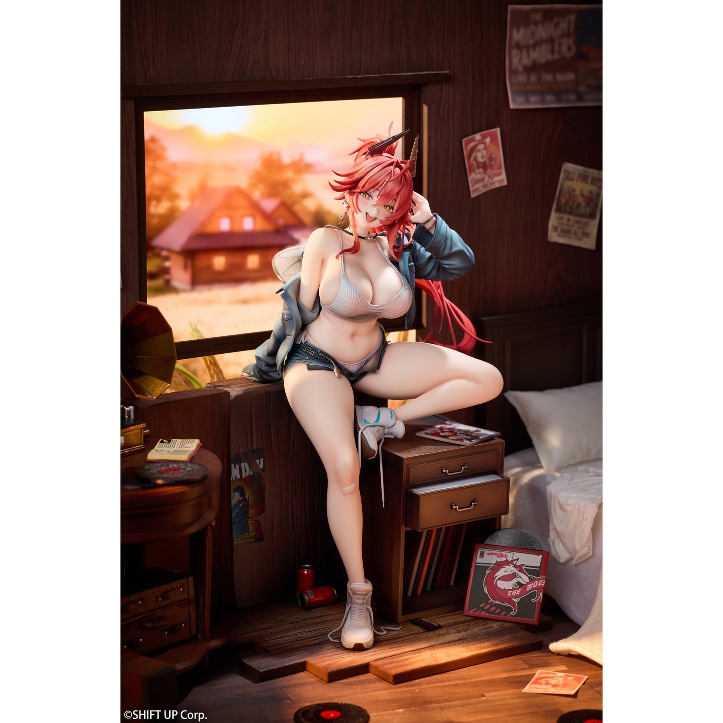 『勝利の女神：NIKKE』 レッドフード：レトロデイズ 1/7 完成品フィギュア