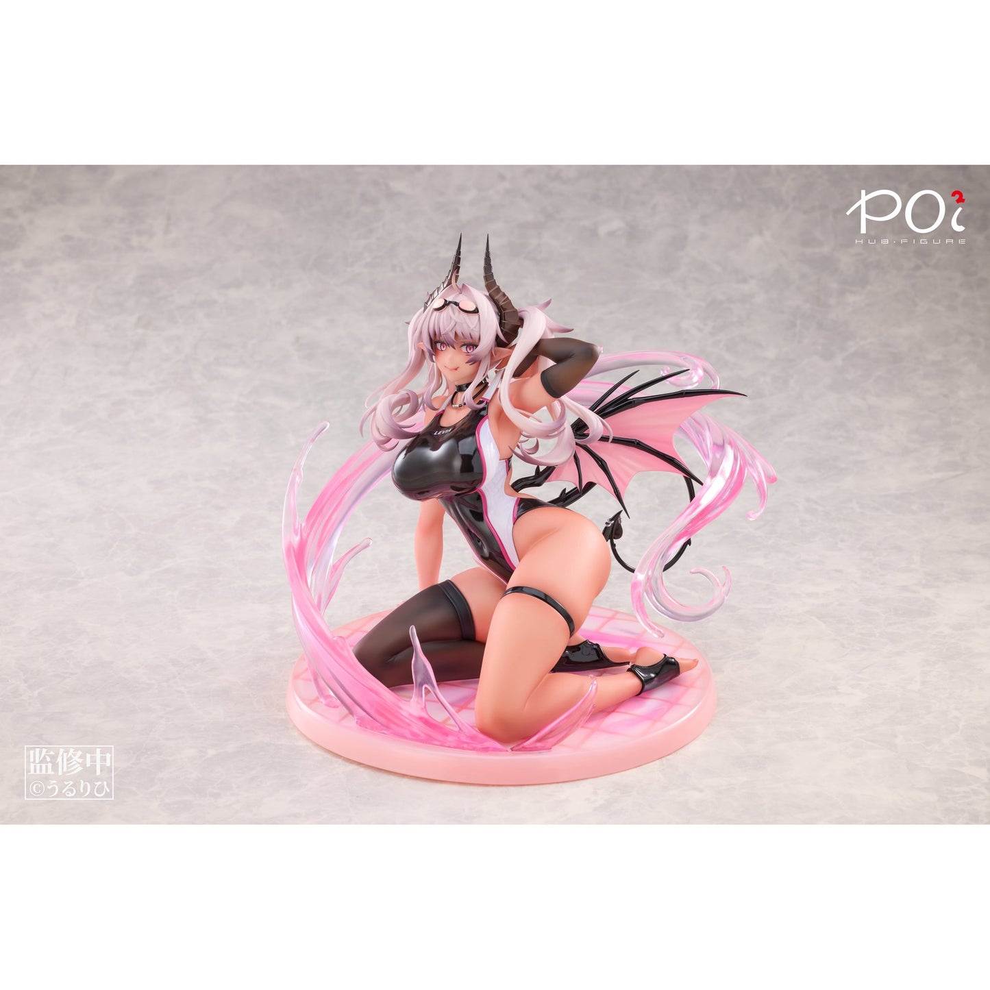 Poi2HUB サキュバス学園水泳部 レヴィアさん 1/6スケール塗装済完成品フィギュア 豪華版