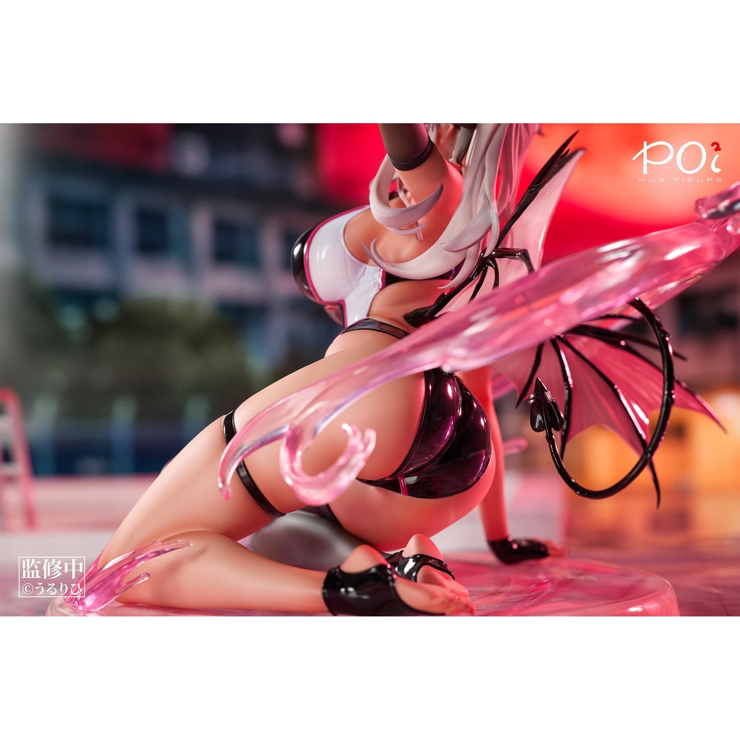 Poi2HUB サキュバス学園水泳部 レヴィアさん 1/6スケール塗装済完成品フィギュア 豪華版