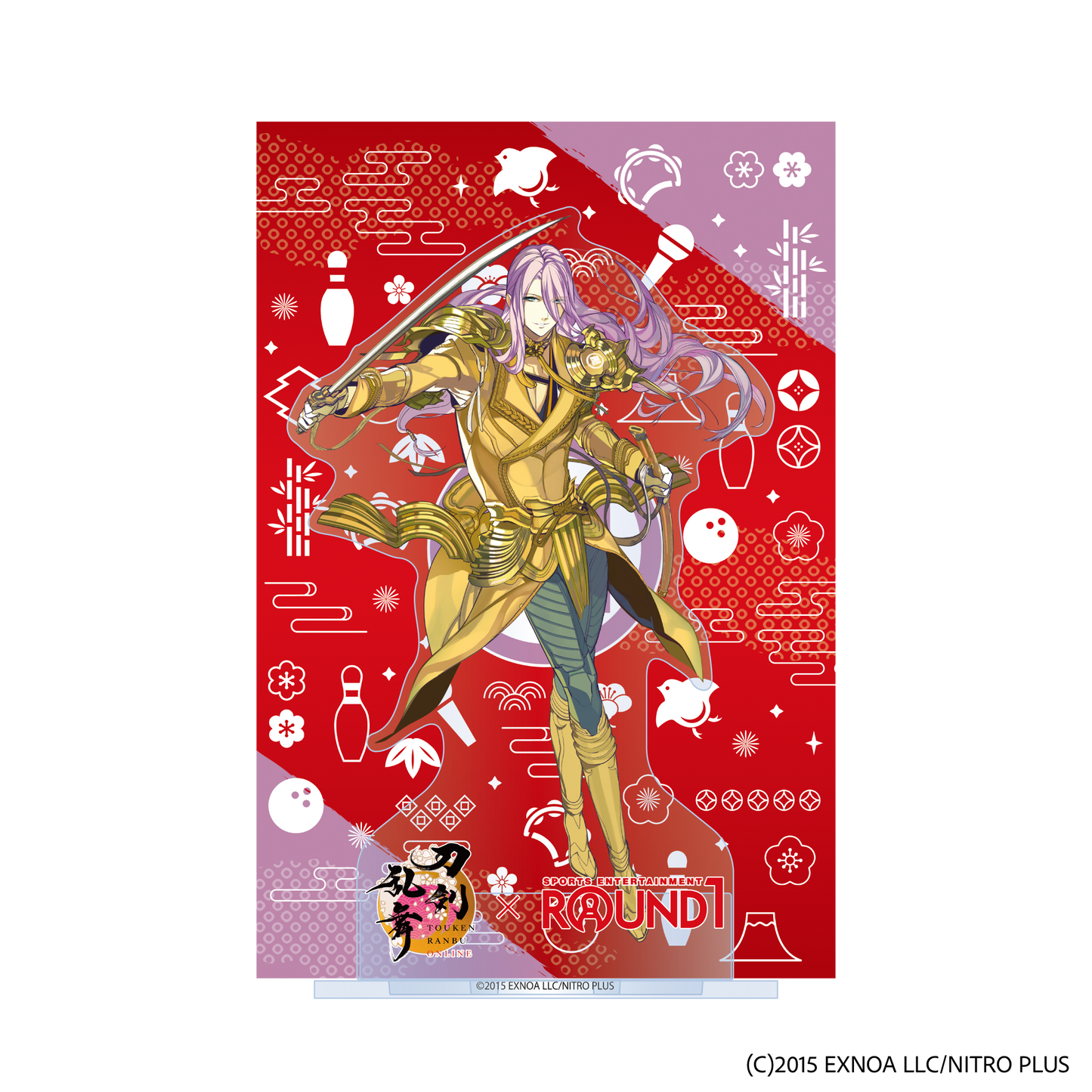 刀剣乱舞ONLINE ポストカード付アクリルスタンド ROUND1 Ver.