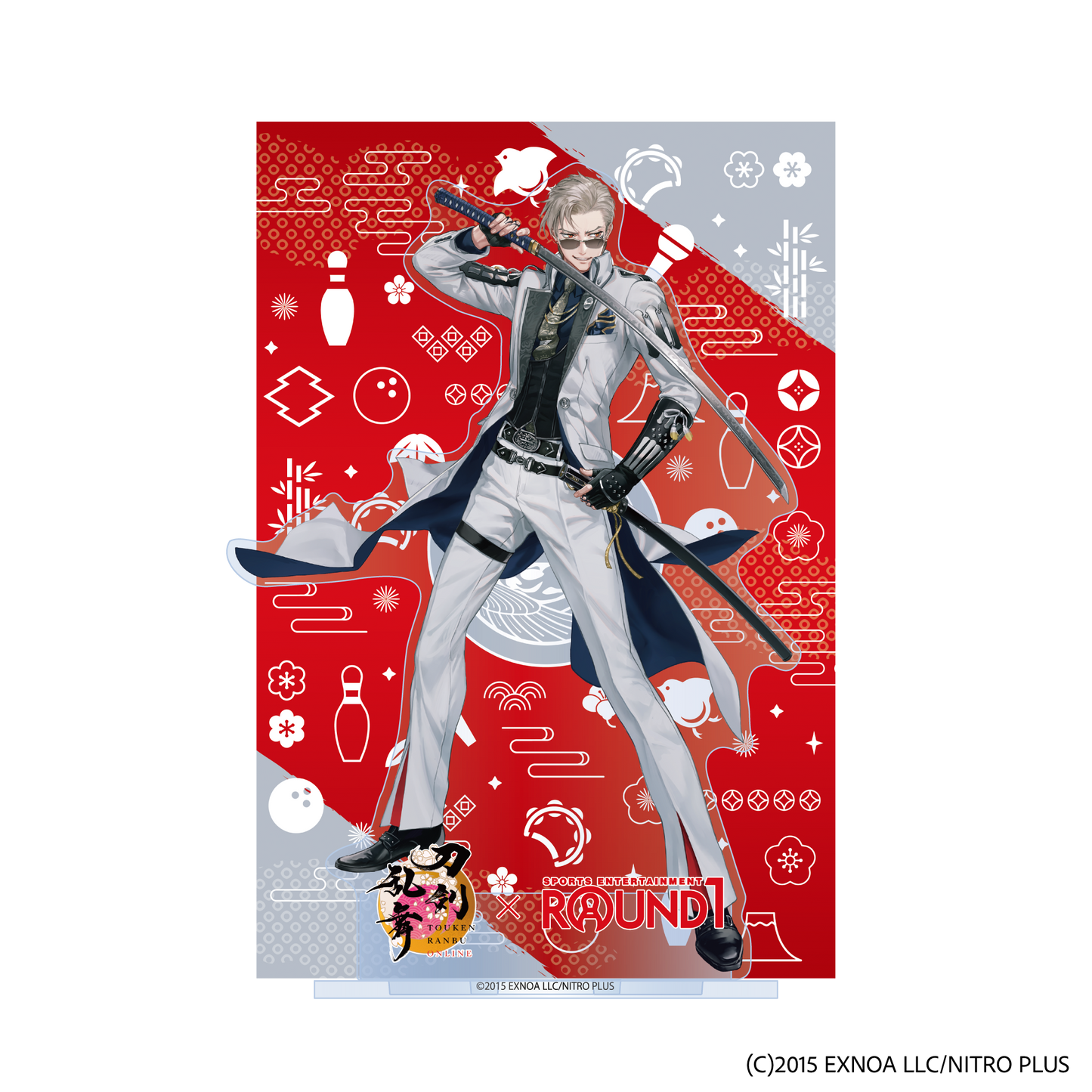 刀剣乱舞ONLINE ポストカード付アクリルスタンド ROUND1 Ver.