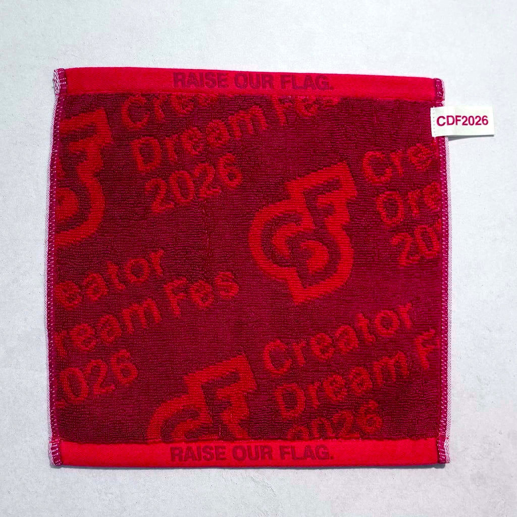 【Creator Dream Fes 2026】 ジャガードハンカチ