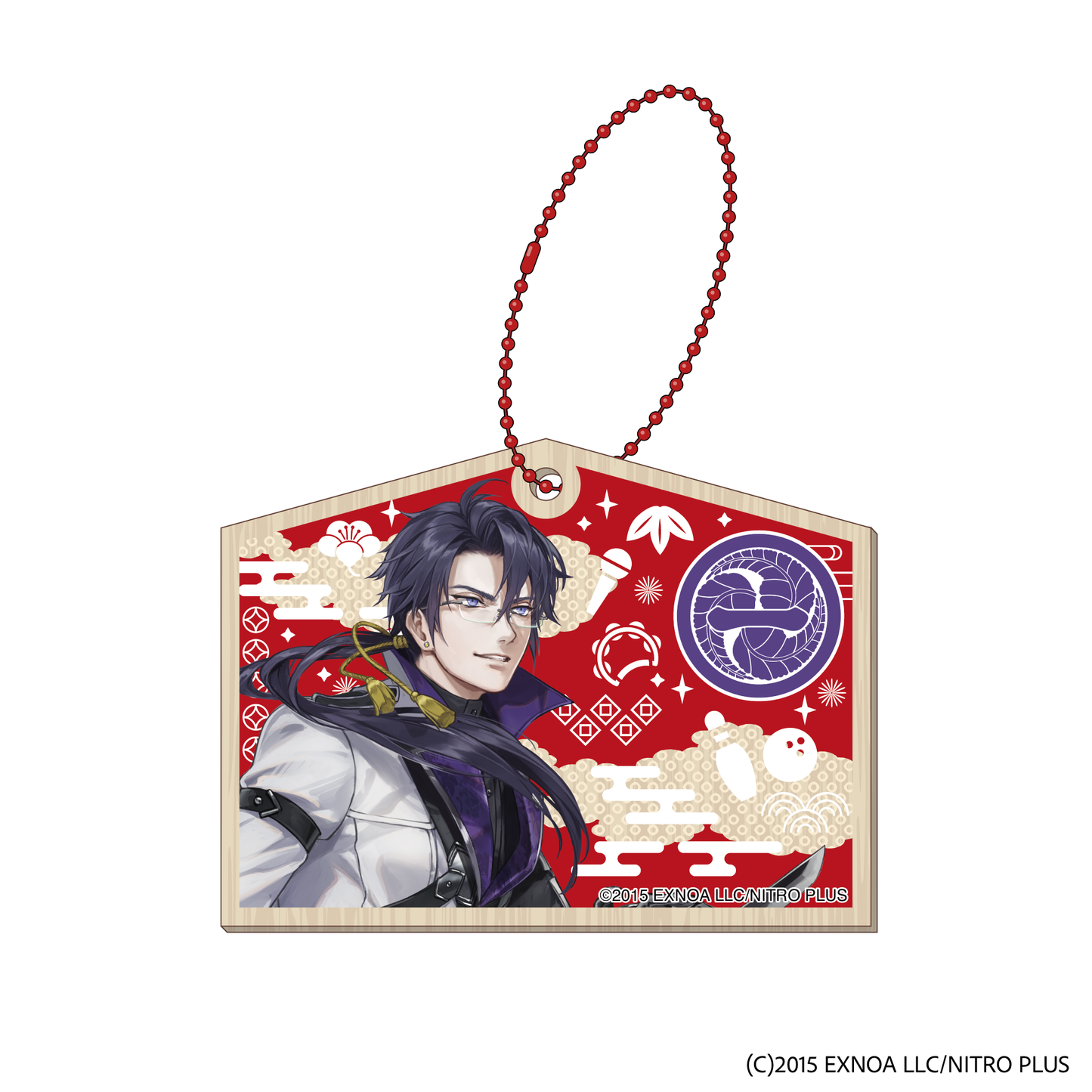 刀剣乱舞ONLINE 木製絵馬風キーホルダー ROUND1 Ver.