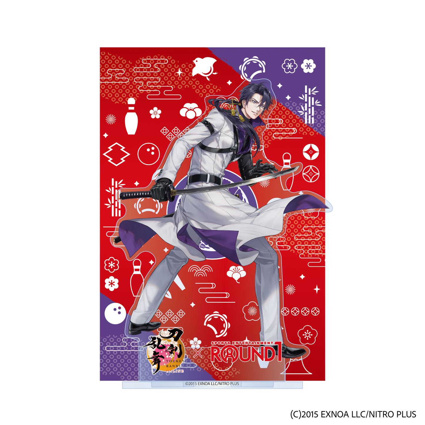 刀剣乱舞ONLINE ポストカード付アクリルスタンド ROUND1 Ver.