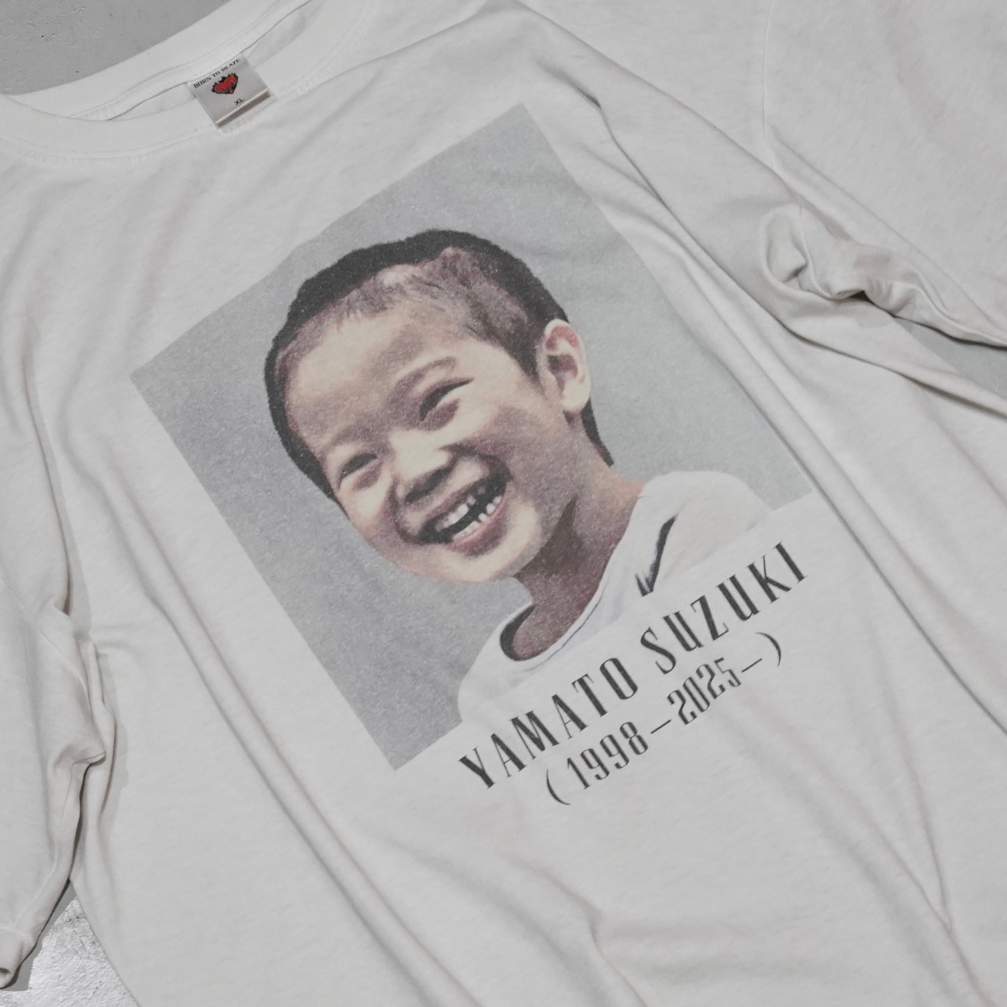 【BORN TO BLAZE】 YAMATOメモリアルバンドTシャツC