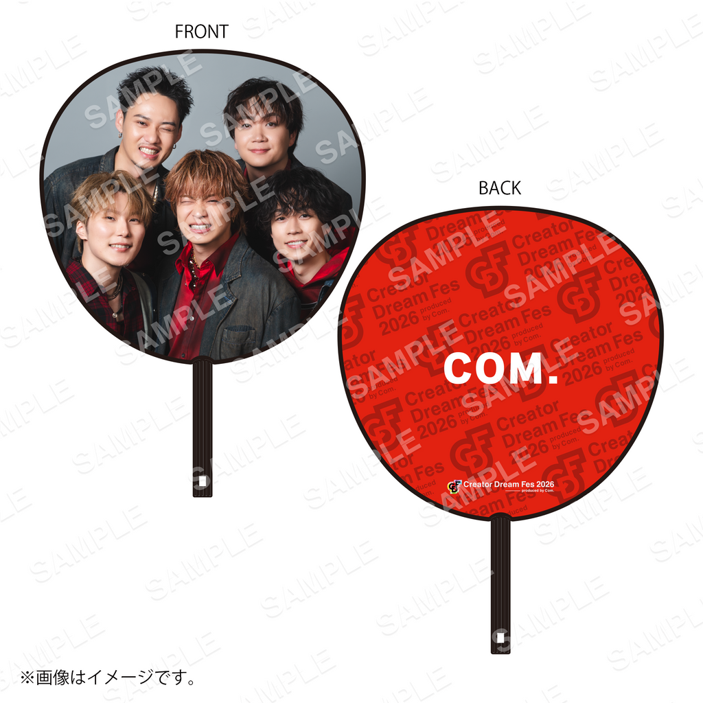 【Creator Dream Fes 2026】 Creator's ジャンボうちわ
